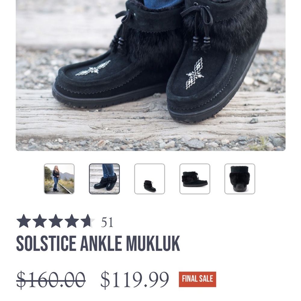 Manitobah Mukluks, black, women size 9, weatherproof boots.